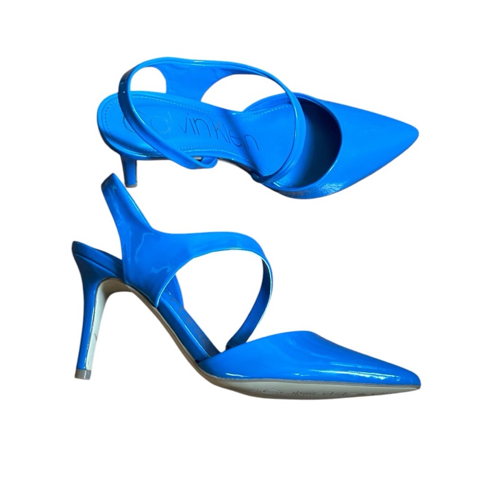 Calvin Klein Blue Pointy heeled shoes Size 7M